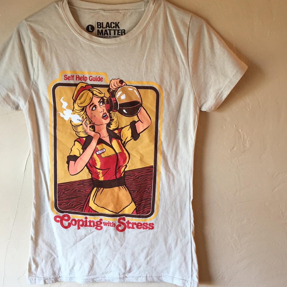 Cream T-shirt